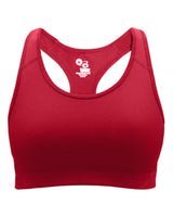 Badger Girls' B-Sport Bra Top. 2636 - Red