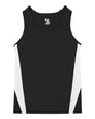 Alleson Athletic Youth Stride Singlet. 2667 - Black/ White