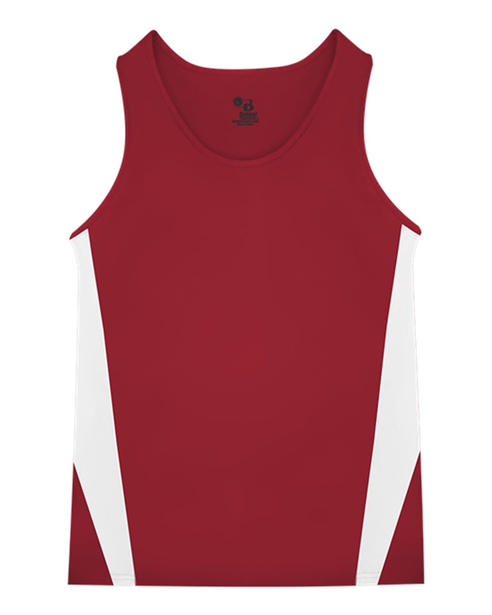 Alleson Athletic Youth Stride Singlet. 2667 - Red/ White