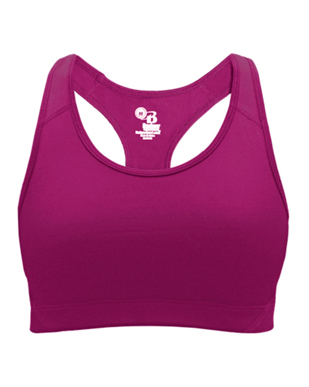 Badger Women's B-Sport Bra Top. 4636 - Hot Pink