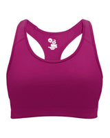 Badger Women's B-Sport Bra Top. 4636 - Hot Pink