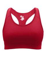 Badger Women's B-Sport Bra Top. 4636 - Red