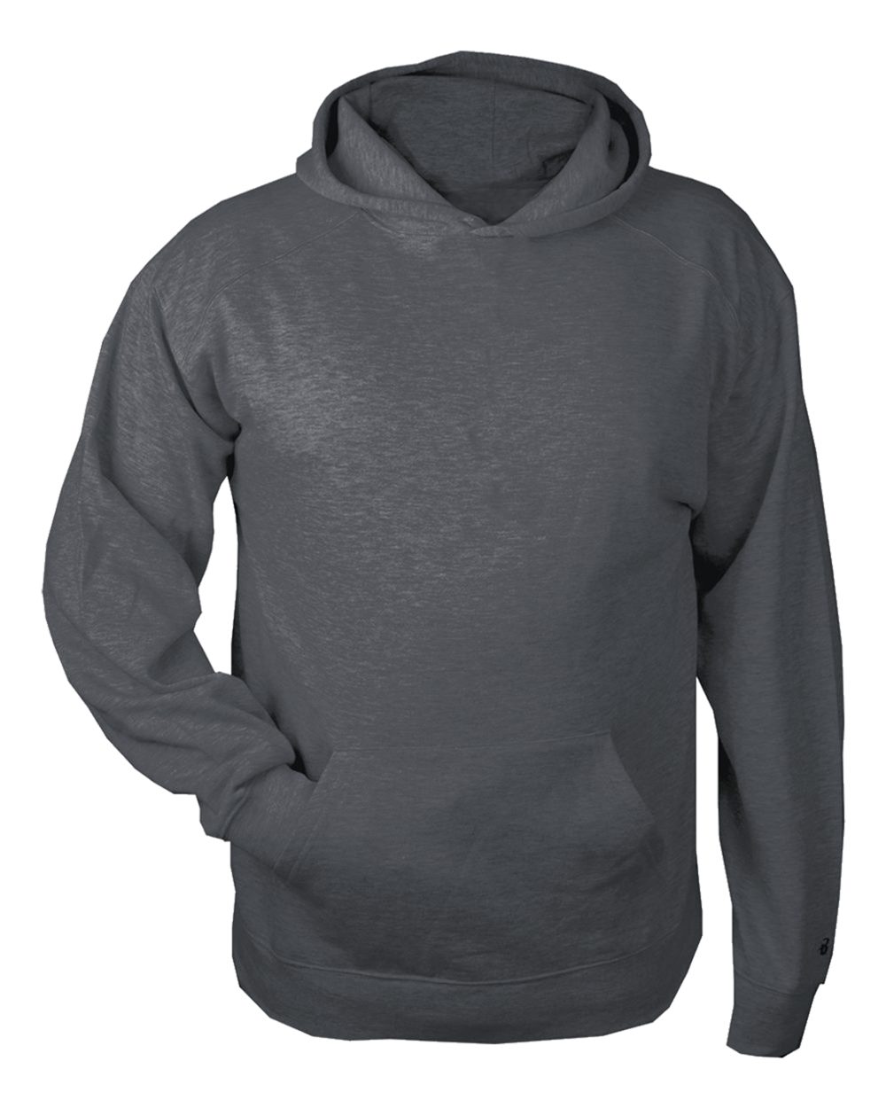 C2 Sport Youth Fleece Hooded Sweatshirt. 5520 - Charcoal
