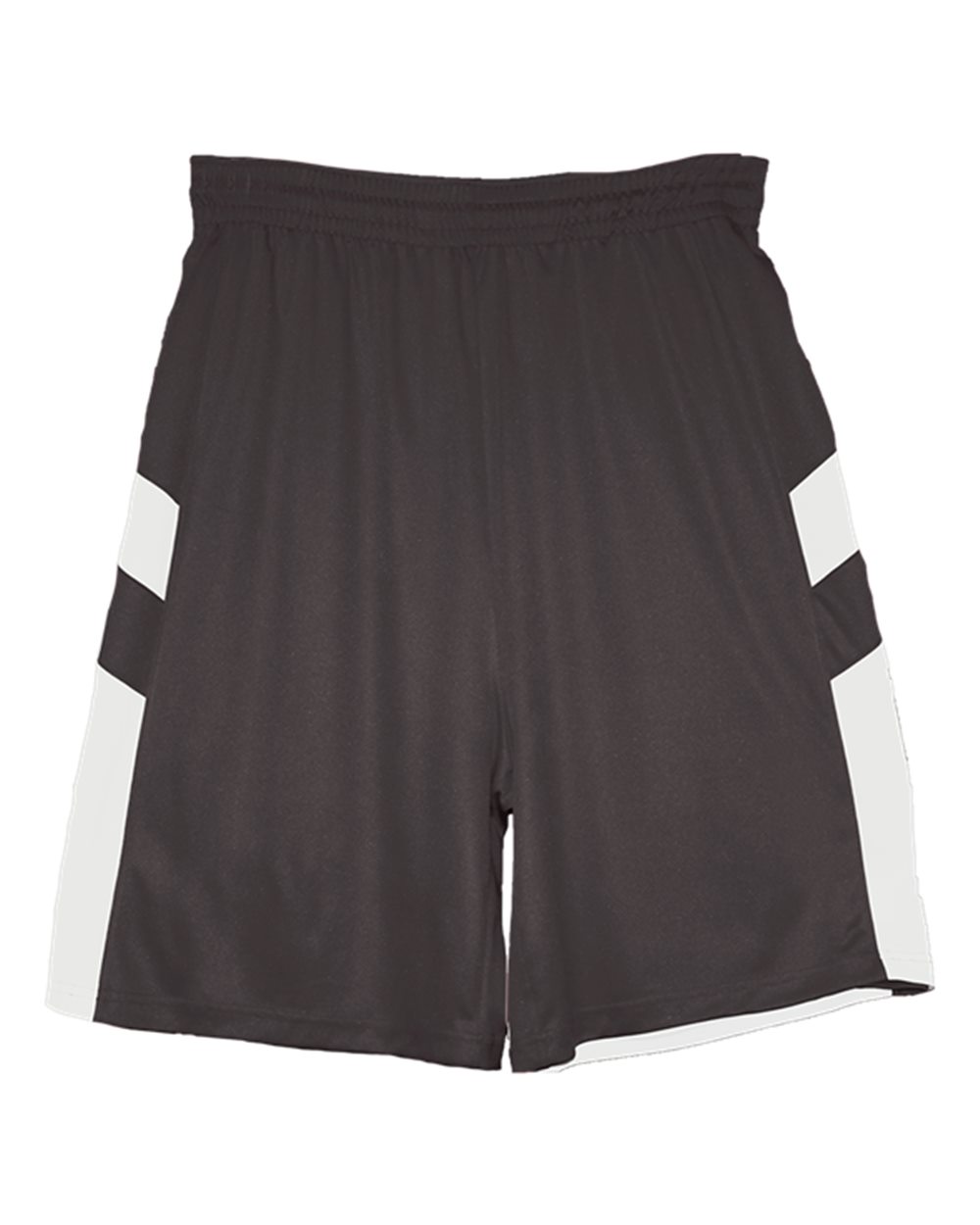 Alleson Athletic Men's B-Pivot Rev. Shorts. 7266 - Graphite/ White