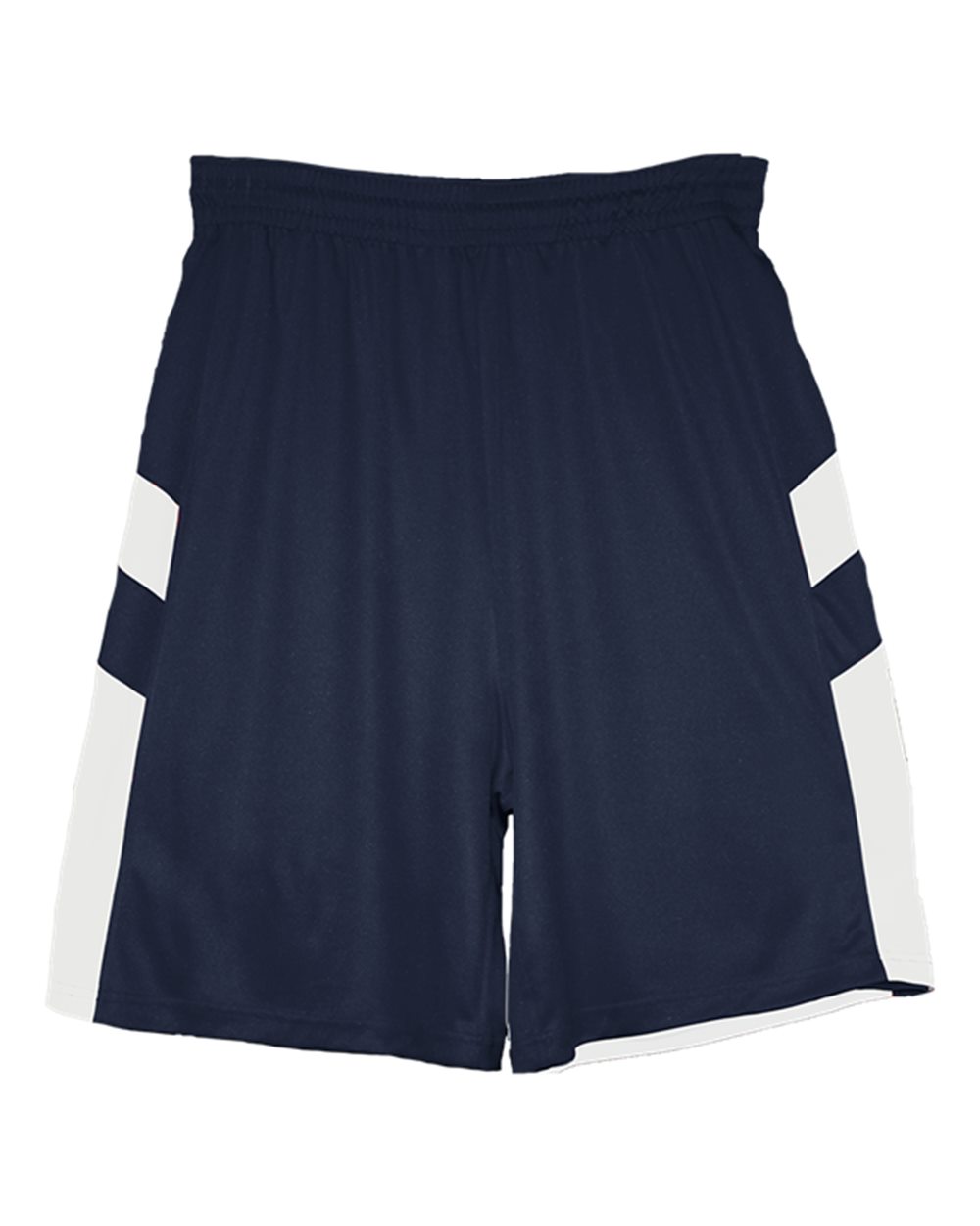 Alleson Athletic Men's B-Pivot Rev. Shorts. 7266 - Navy/ White