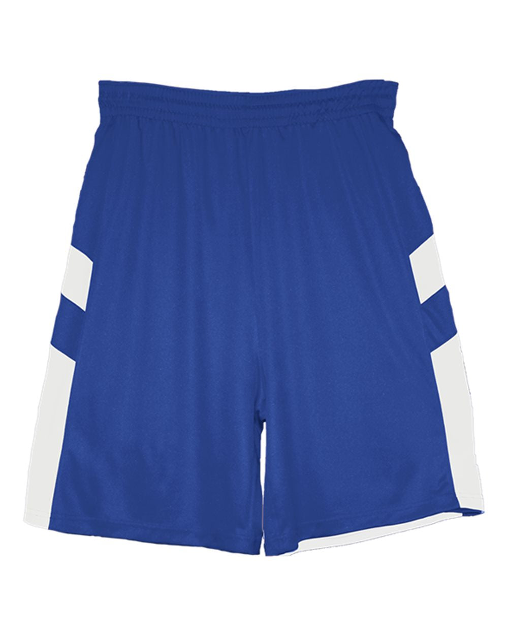 Alleson Athletic Men's B-Pivot Rev. Shorts. 7266 - Royal/ White