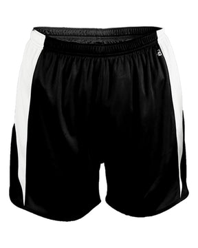 Alleson Athletic Men's Stride Shorts. 7273 - Black/ White