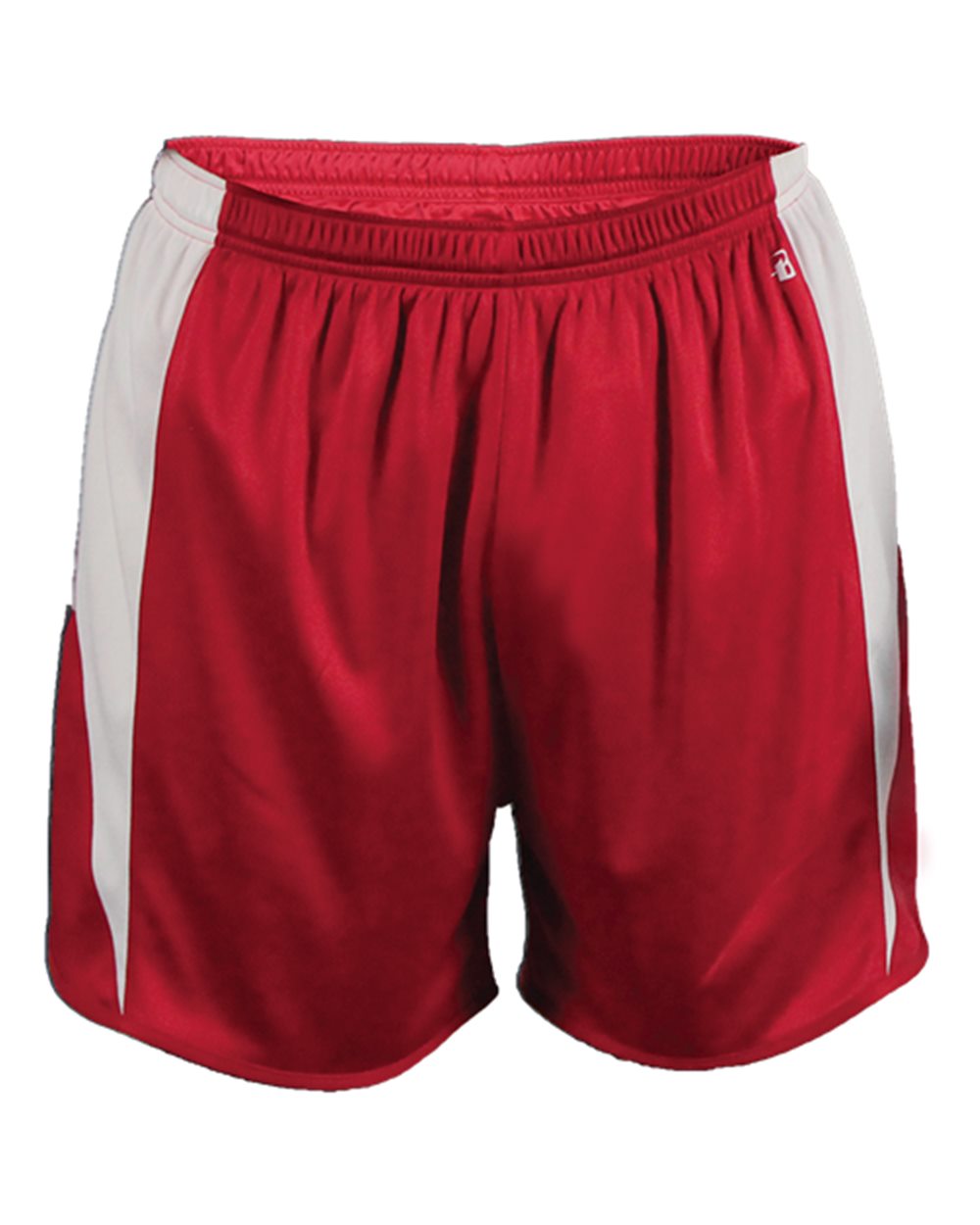 Alleson Athletic Men's Stride Shorts. 7273 - Red/ White