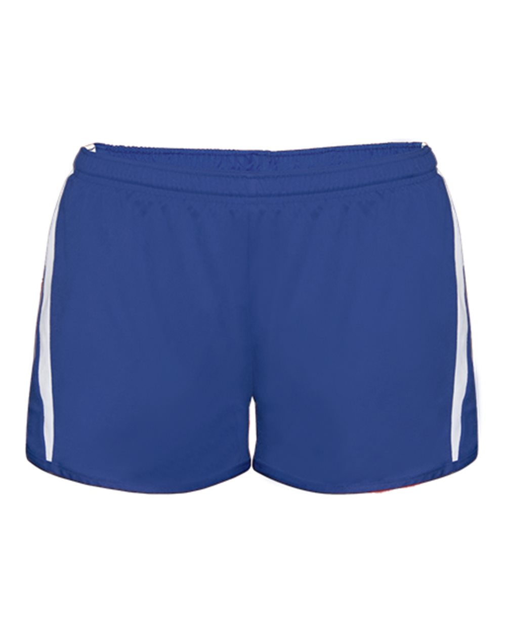 Alleson Athletic Women's Stride Shorts. 7274 - Royal/ White