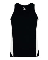 Alleson Athletic Women's Stride Singlet. 8967 - Black/ White