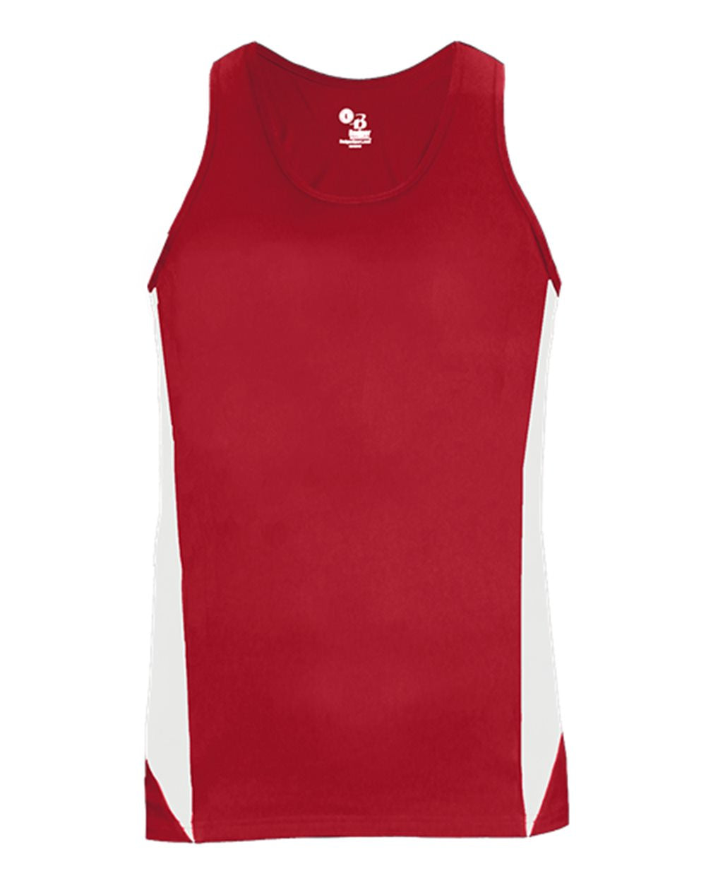 Alleson Athletic Women's Stride Singlet. 8967 - Red/ White