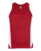 Alleson Athletic Women's Stride Singlet. 8967 - Red/ White