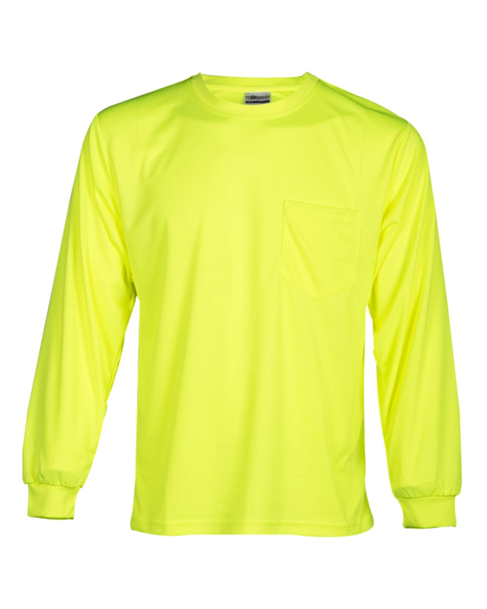 Kishigo Unisex Microfiber Polyester Long Sleeve T-Shirt. 9122-9123 - Lime