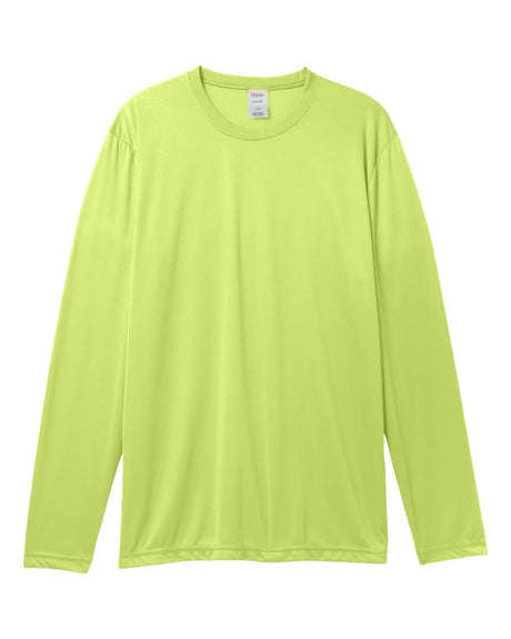 Hanes Unisex Cool DRI® Long Sleeve Performance T-Shirt. 482L - Safety Green