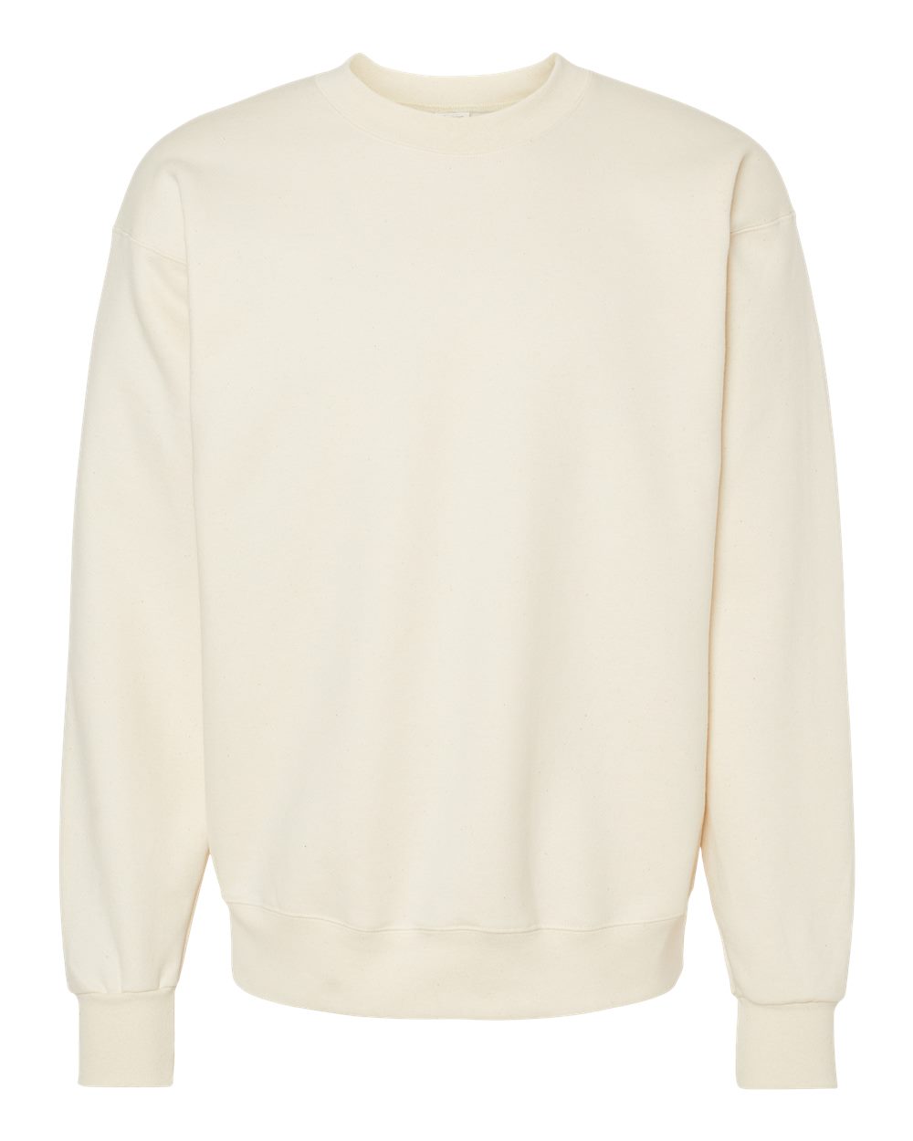 Hanes Unisex Ultimate Cotton® Crewneck Sweatshirt. F260 - Natural