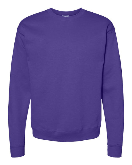 Hanes Unisex EcoSmart® Crewneck Sweatshirt. P160 - Purple