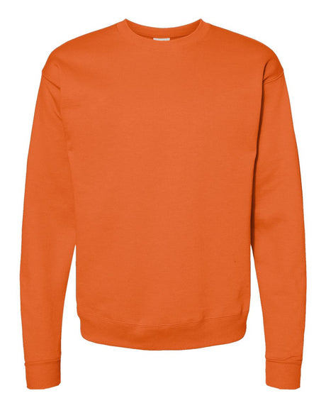 Hanes Unisex EcoSmart® Crewneck Sweatshirt. P160 - Safety Orange