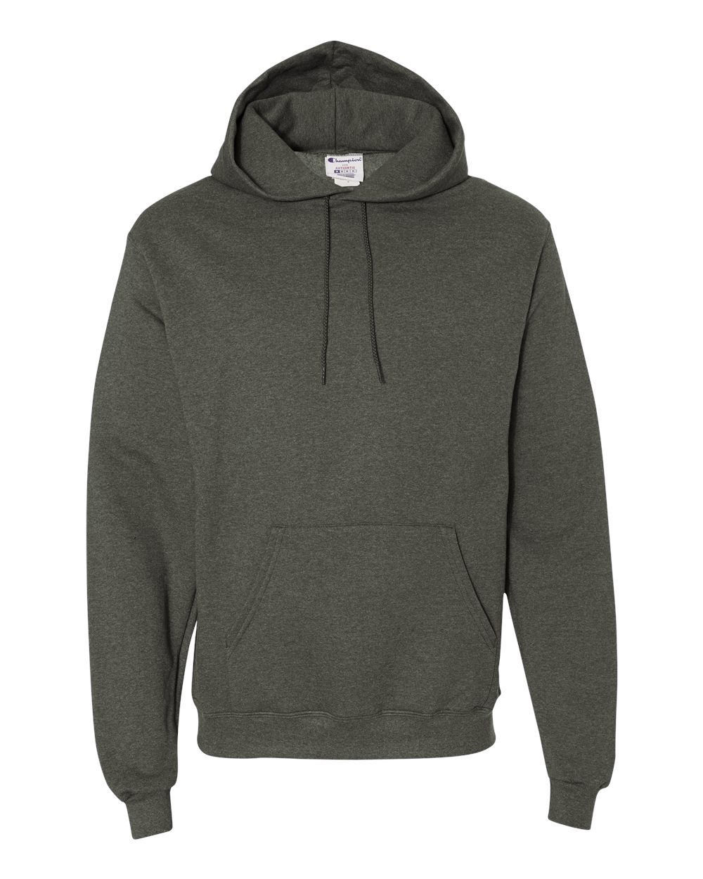 Champion Unisex Powerblend® Hooded Sweatshirt. S700 - Dark Green Heather