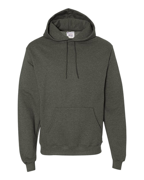 Champion Unisex Powerblend® Hooded Sweatshirt. S700 - Dark Green Heather
