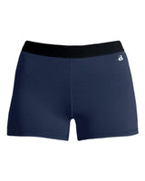 Badger Women’s 3" Pro-Compression Shorts. 4629 - Navy