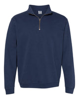 Comfort Colors Unisex Garment-Dyed Quarter-Zip Sweatshirt. 1580 - True Navy