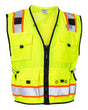 Kishigo Unisex Professional Surveyors Vest. S5000-5001 - Lime