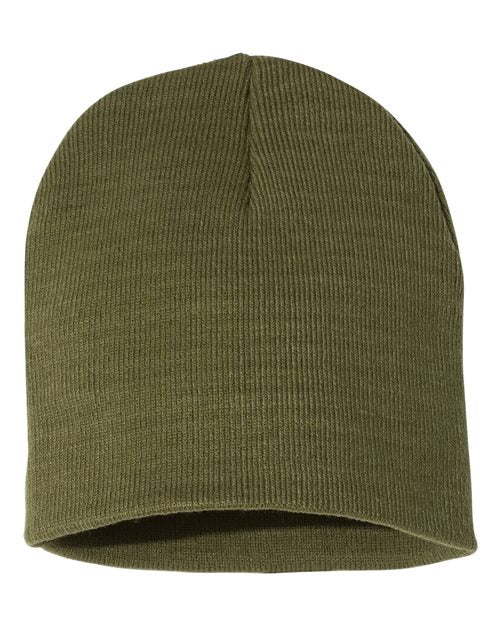 Bayside USA-Made 8½" Knit Beanie. 3810
