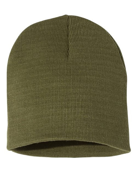 Bayside USA-Made 8½" Knit Beanie. 3810