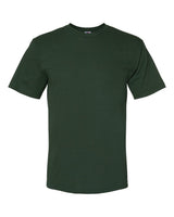 Bayside Unisex USA-Made Midweight T-Shirt. 5040 - Hunter Green