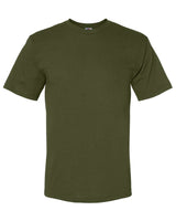 Bayside Unisex USA-Made Midweight T-Shirt. 5040 - Olive