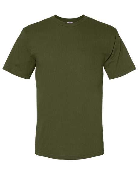 Bayside Unisex USA-Made Midweight T-Shirt. 5040 - Olive