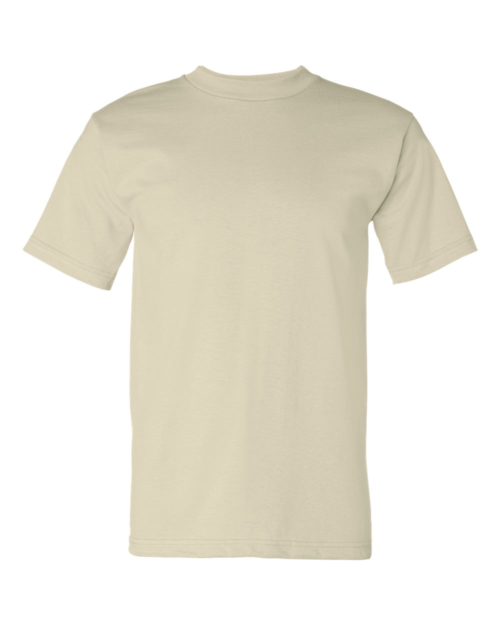 Bayside Unisex USA-Made Heavyweight T-Shirt. 5100 - Natural
