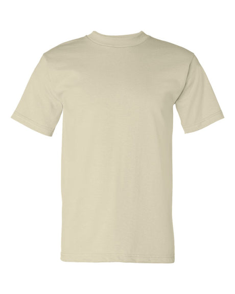 Bayside Unisex USA-Made Heavyweight T-Shirt. 5100 - Natural