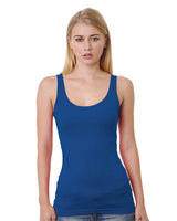 Bayside Women's USA-Made Tank Top. 3410 - Royal Blue