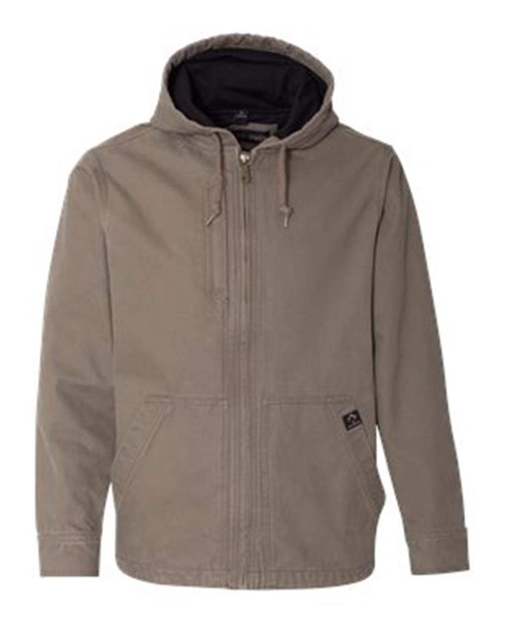 DRI DUCK Men's Tall Laredo Boulder Cloth™ Canvas Jacket with Thermal Lining. 5090T - Gravel