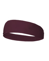 Badger Wide Headband. 0301 - Maroon