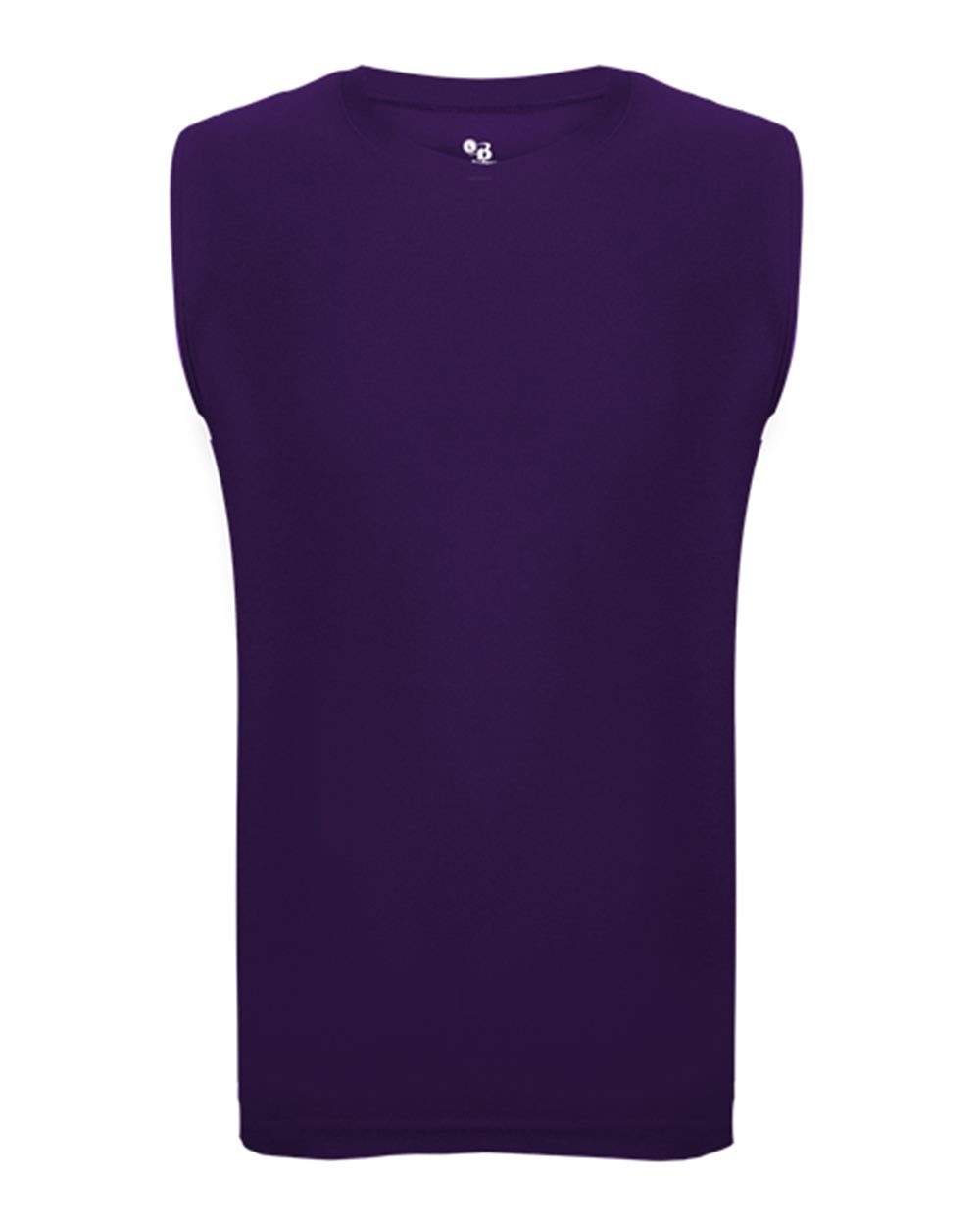 Badger Men's Pro-Compression Sleeveless T-Shirt. 4631 - Purple