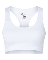 Badger Women's B-Sport Bra Top. 4636 - White