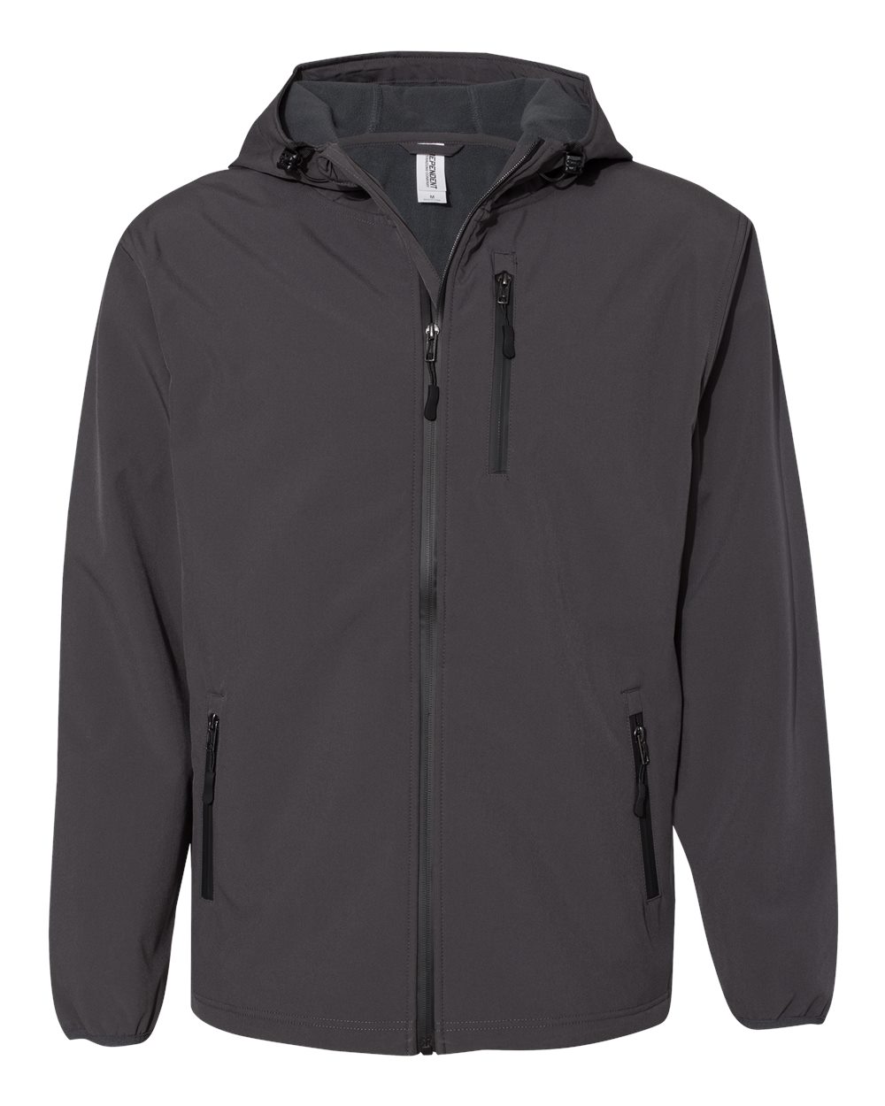 Independent Trading Co. Men's Poly-Tech Soft Shell Jacket. EXP35SSZ - Graphite