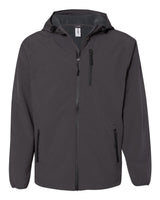 Independent Trading Co. Men's Poly-Tech Soft Shell Jacket. EXP35SSZ - Graphite