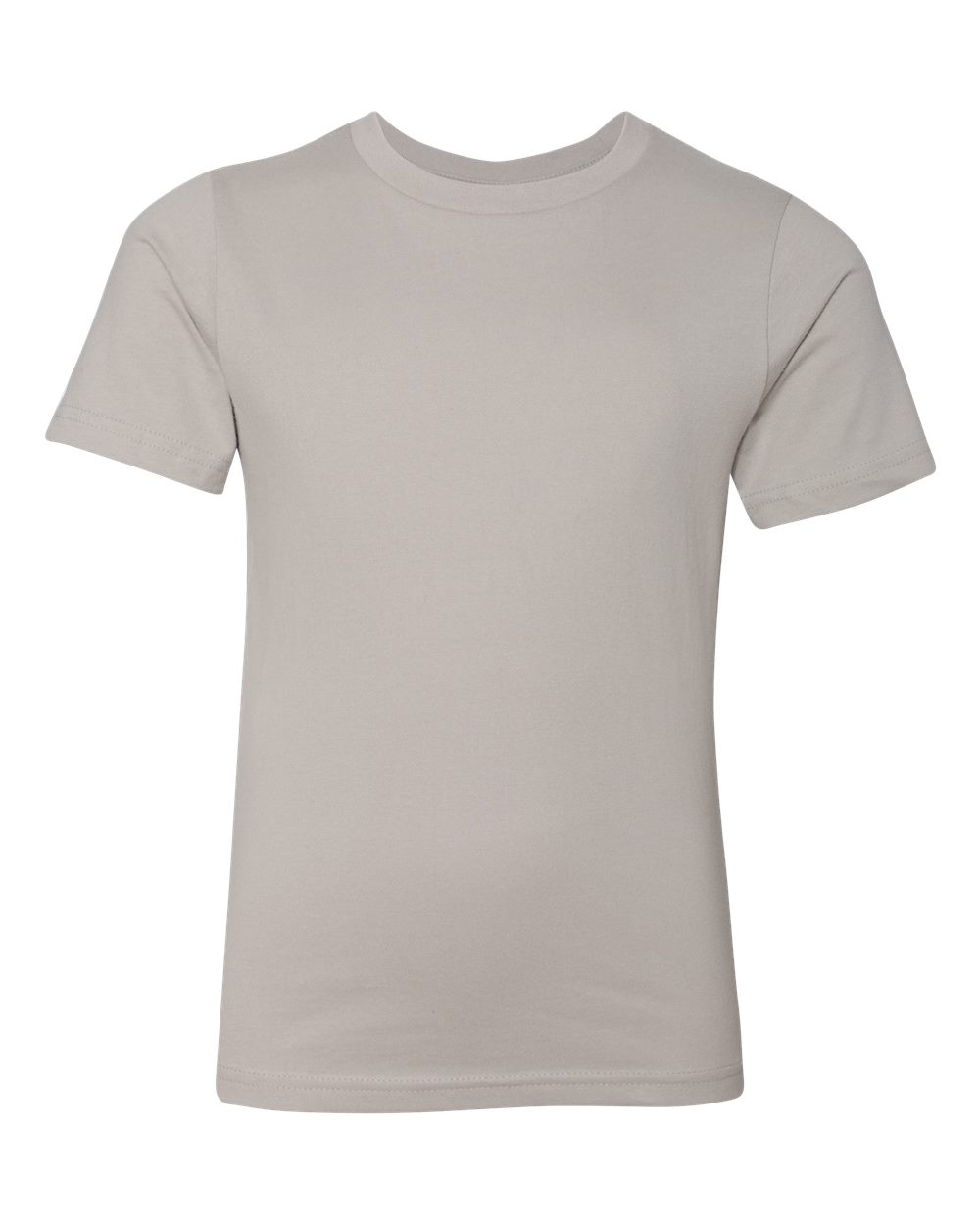 Next Level Youth Cotton Tee. 3310 - Light Grey