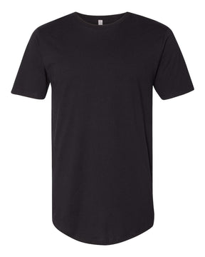 Next Level Unisex Cotton Long Body Tee. 3602 - Black