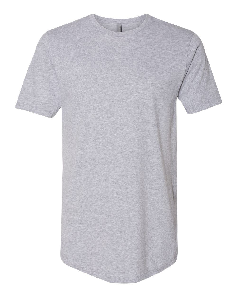 Next Level Unisex Cotton Long Body Tee. 3602 - Heather Grey