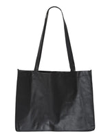 Liberty Bags Non-Woven Deluxe Junior Tote. A134 - Black