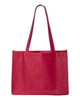 Liberty Bags Non-Woven Deluxe Junior Tote. A134 - Red