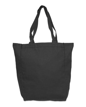 Liberty Bags Allison Cotton Canvas Tote. 9861 - Black