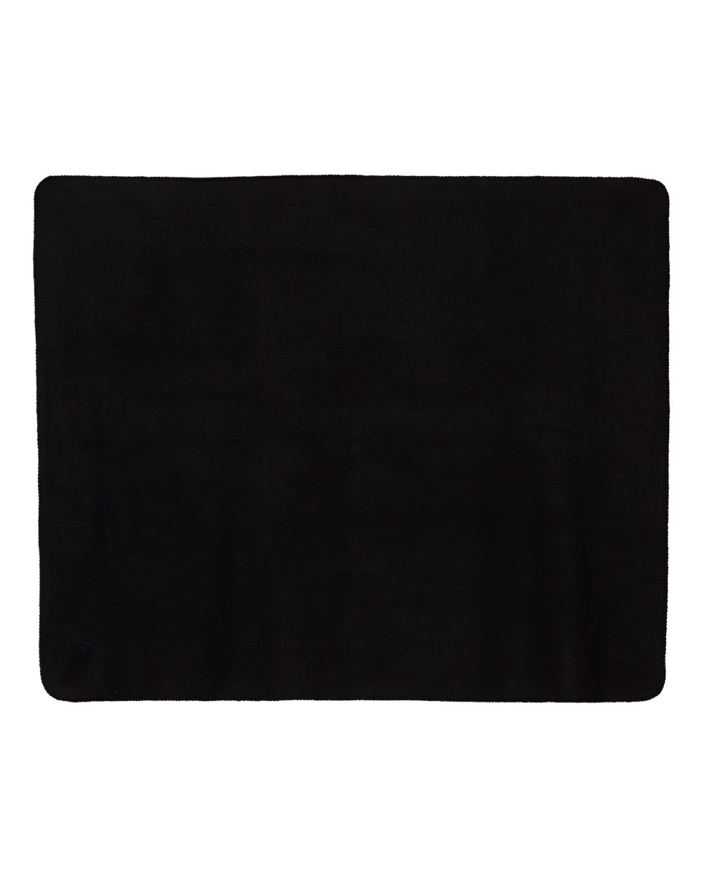 Alpine Fleece Fleece Throw Blanket. 8700 - Black
