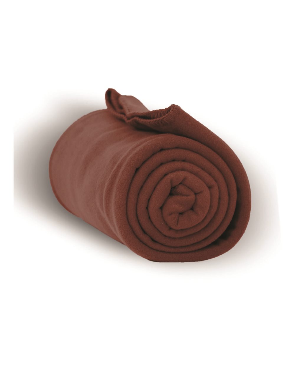 Alpine Fleece Fleece Throw Blanket. 8700 - Brown