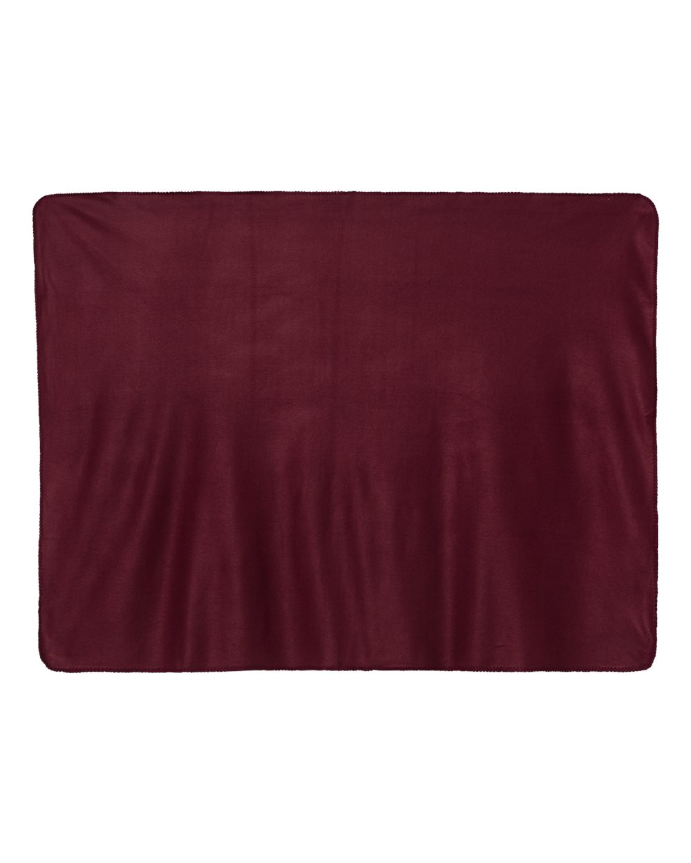 Alpine Fleece Fleece Throw Blanket. 8700 - Burgundy