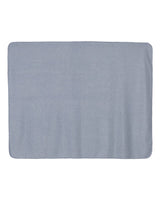 Alpine Fleece Fleece Throw Blanket. 8700 - Heather Grey